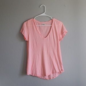 Aritzia TNA Pink V Neck